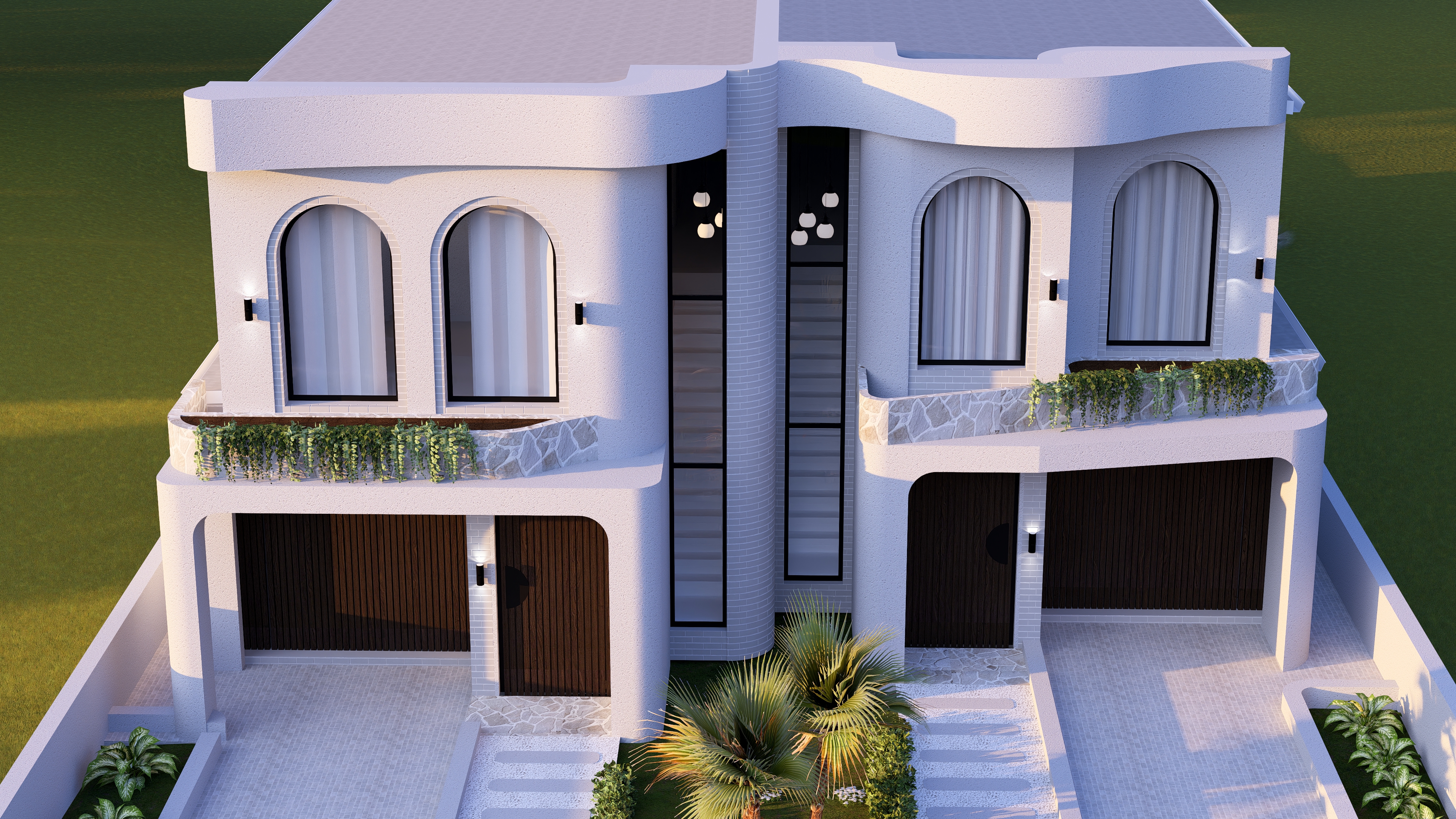 Bayside Council Duplex – exterior 4